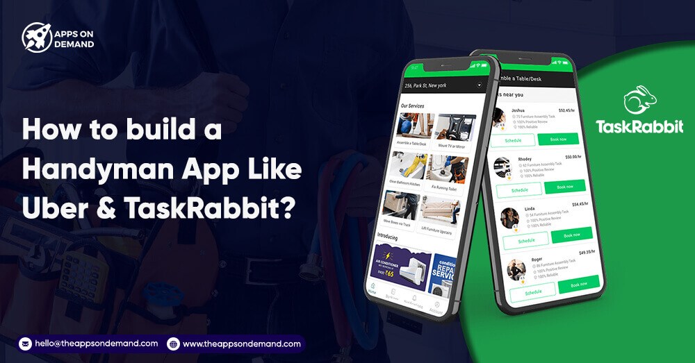 Handyman App Like Uber & TaskRabbit