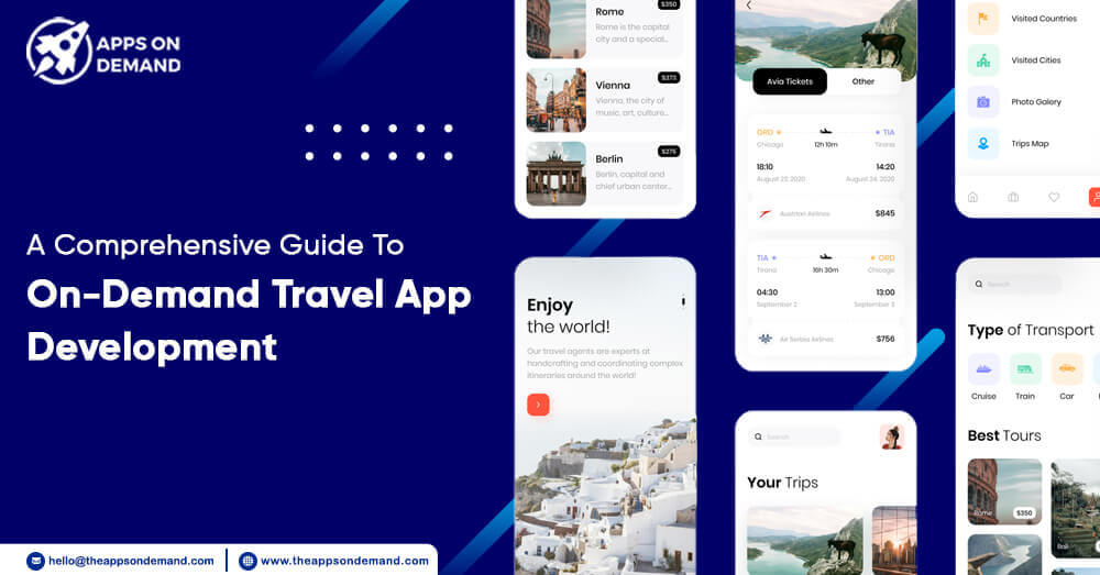On-Demand Travel App Development