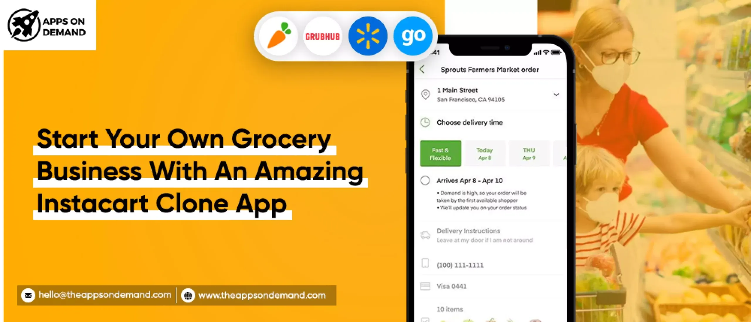 On-Demand Delivery App Development