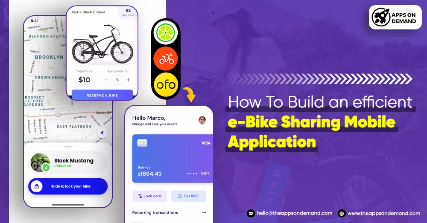 E-Bike Sharing Mobile Application
