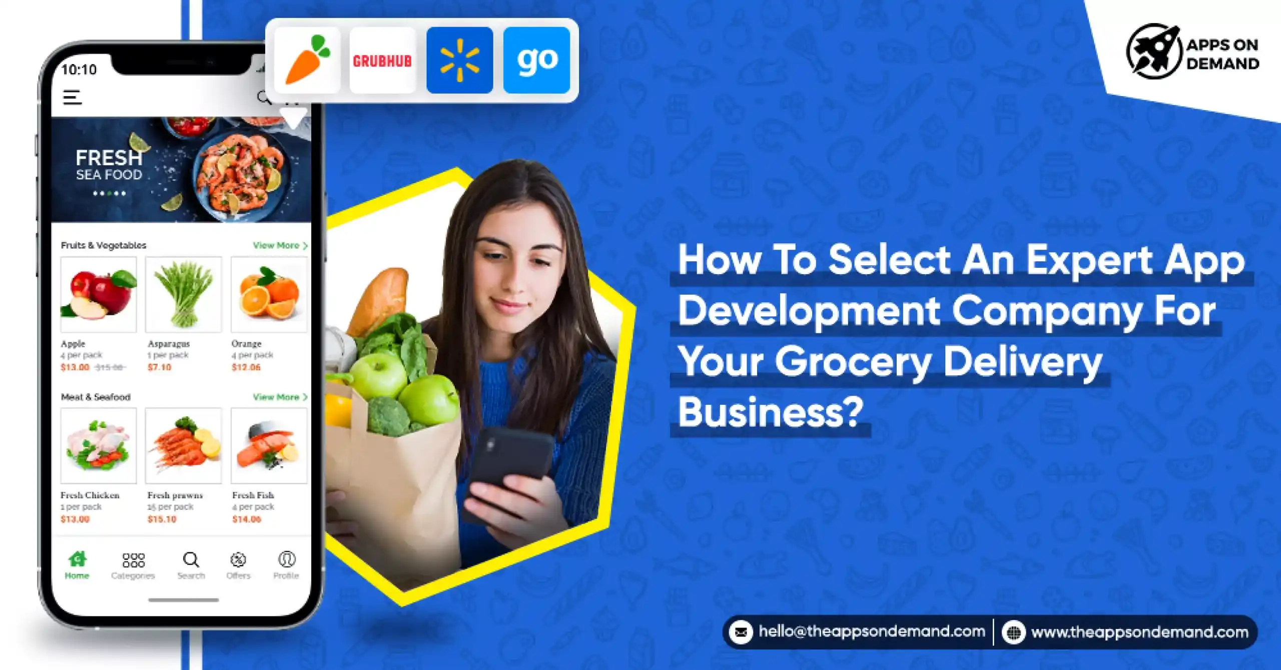 How to Choose an Expert App Development Company for Grocery Delivery