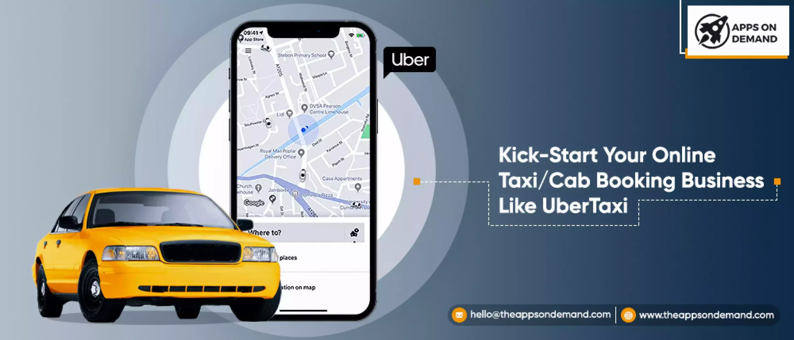 Online cab Booking App Development