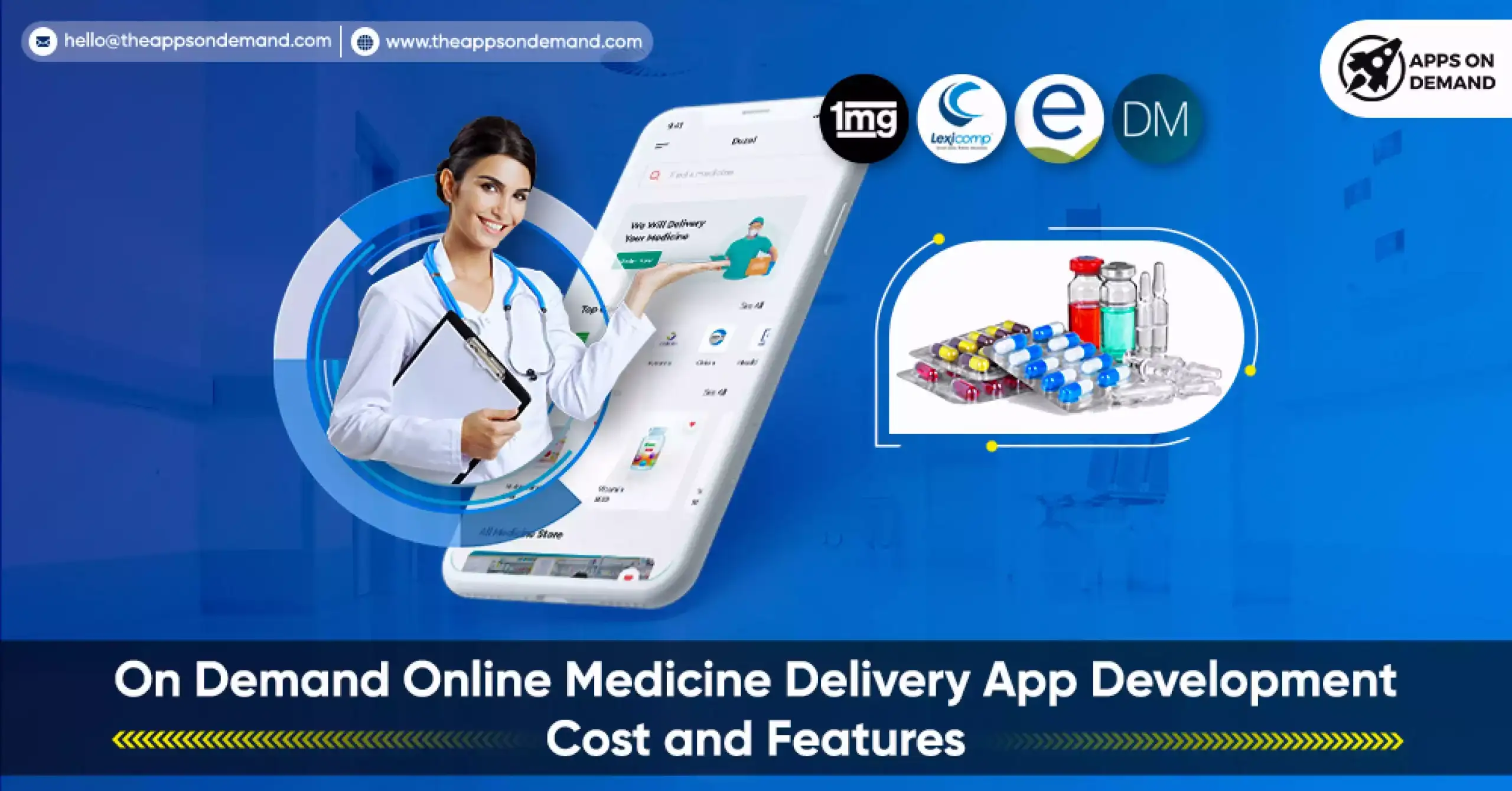 On-Demand Medicine Delivery App Development