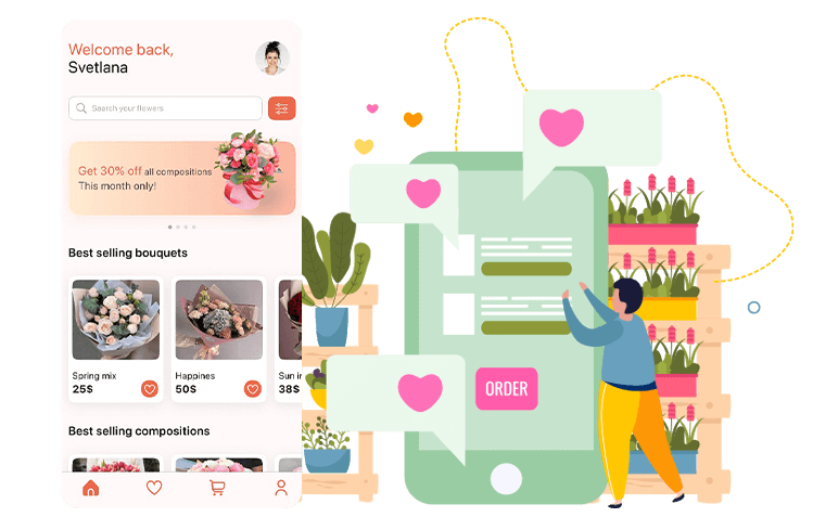 On Demand Flower Delivery App Development