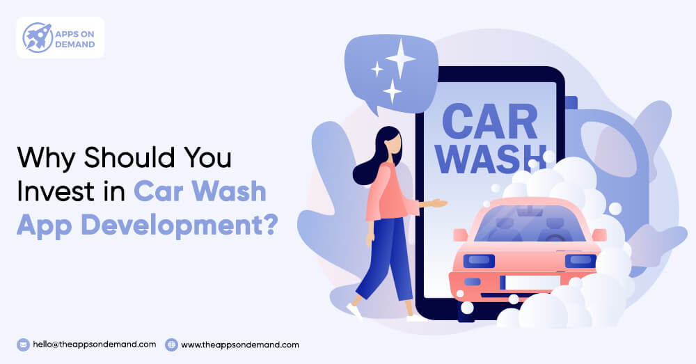 On-demand car wash applications