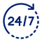 24/7 Support