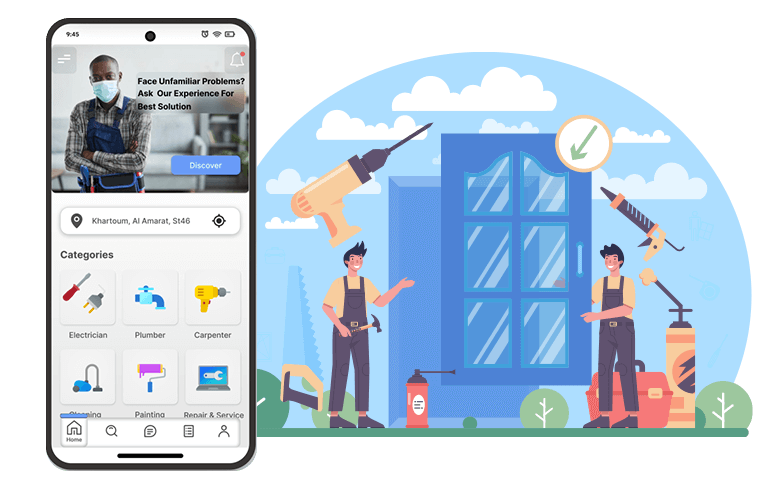 On-Demand Handyman App Development Services