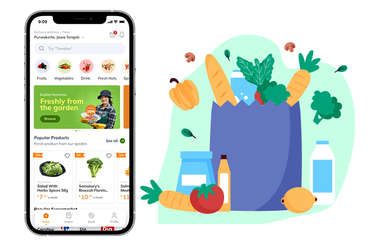 On-Demand Grocery Delivery App Development